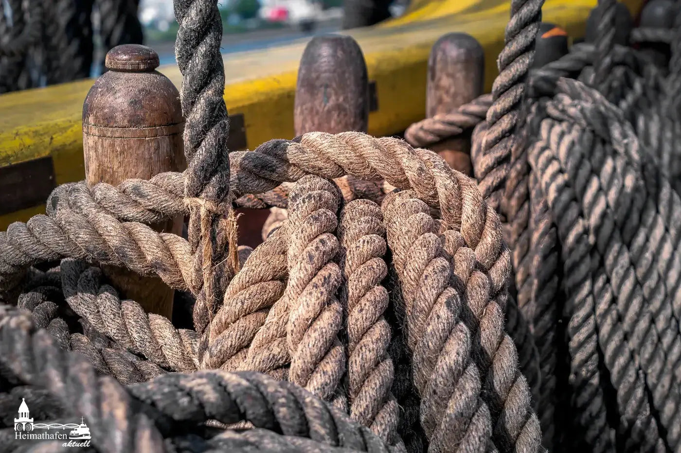 Hamburg Hafen Details Fotos -  Tampen der GOETHEBORG OF SWEDEN